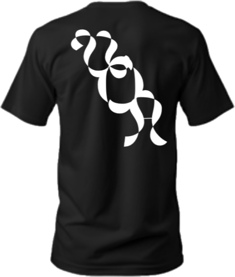 Classic Black Premium Left Chest Tee - Image 2
