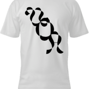 Classic White Front Logo Tee